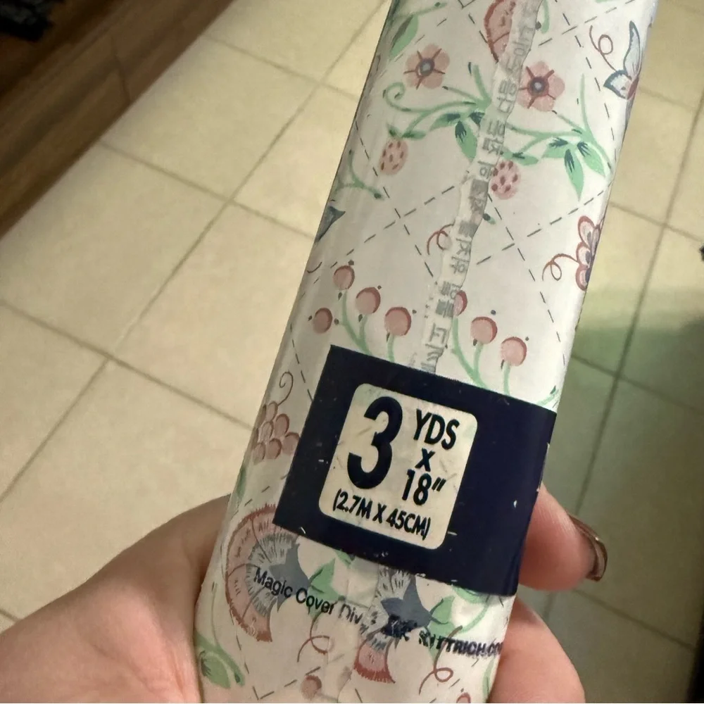 Magic Cover Floral Shelf Liner Self Adhesive Vinyl Contact Paper